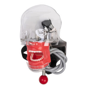 Symulator stomatologiczny- mocowanie na zagłówek fotela