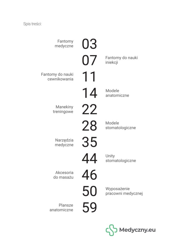 spis treści