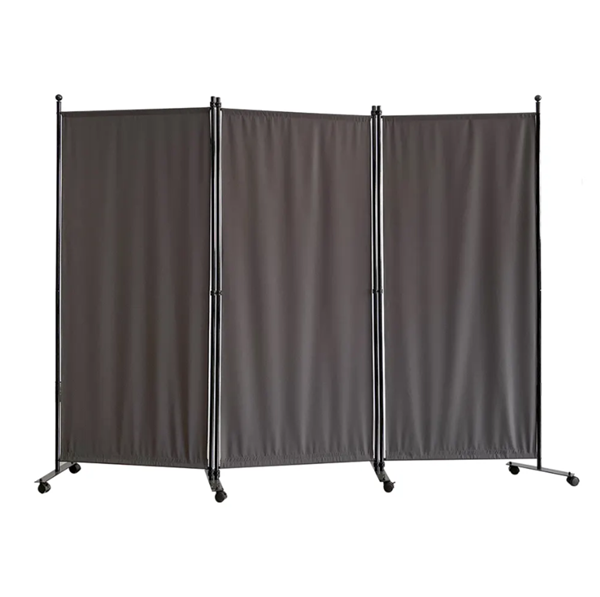 Mobilny parawan trzyskrzydłowy