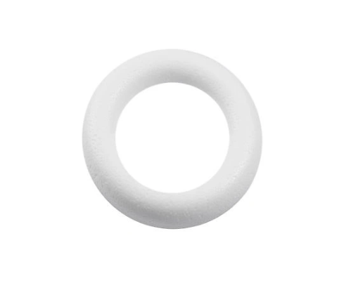 Wianek ze styropianu 11 cm zestaw 10 szt.