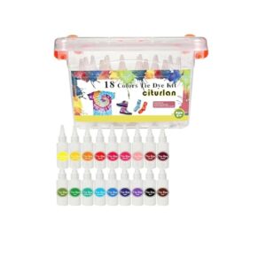 Zestaw 18 barwników do farbowania koszulek DIY