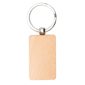 Brelok drewniany PROSTOKĄTNY do wypalania 30 szt.