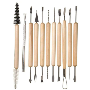 Zestaw narzędzi do rzeźbienia w glinie 11 szt.