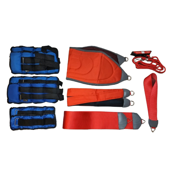 Zestaw osprzętu do systemów rehabilitacyjnych