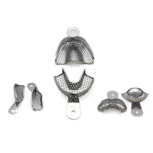 Zestaw metalowych łyżek wyciskowych